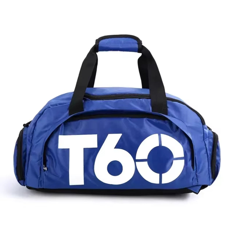 T60 Waterproof Multifunctional Gym and Travel Backpack for Men and Women