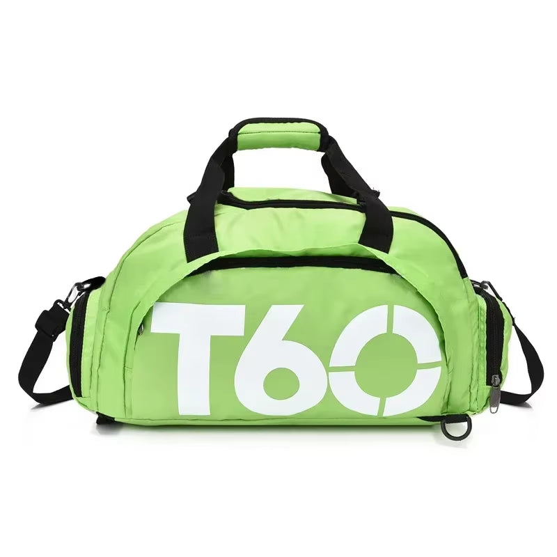 T60 Waterproof Multifunctional Gym and Travel Backpack for Men and Women