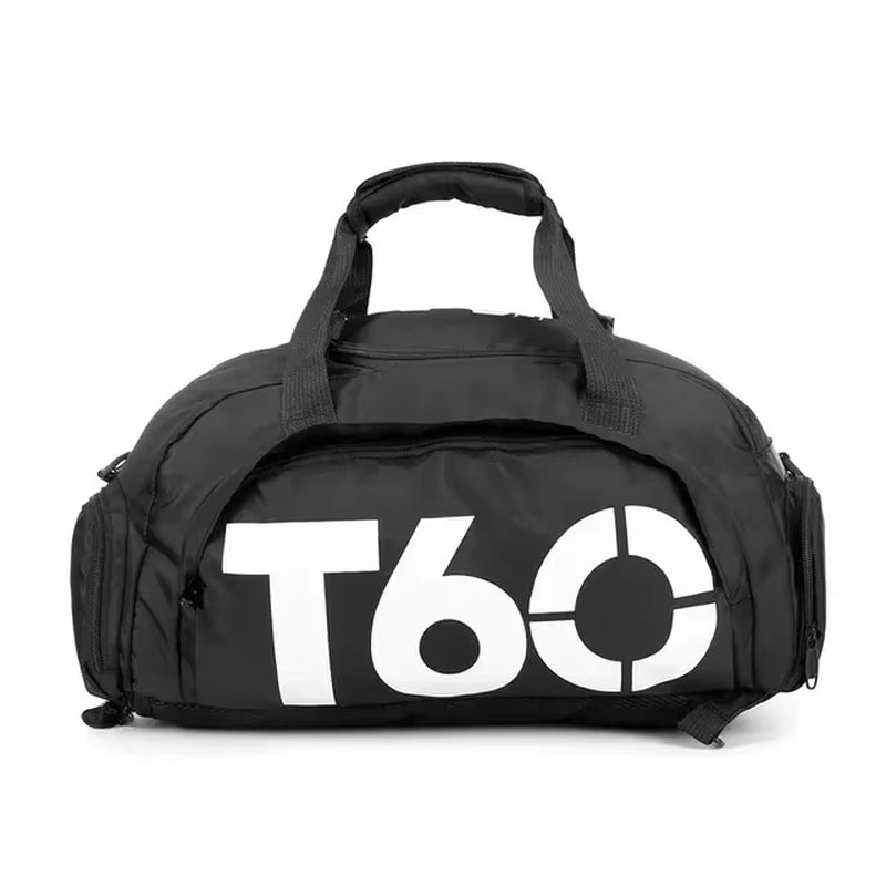 T60 Waterproof Multifunctional Gym and Travel Backpack for Men and Women