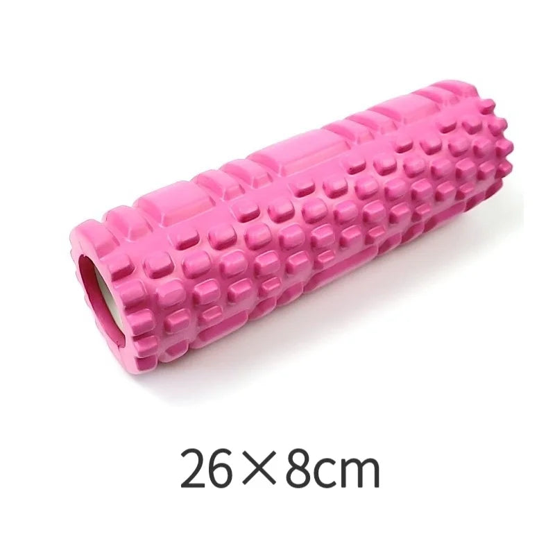 Foam Massage Roller - Hollow Yoga Column for Muscle Therapy, Physiotherapy, and Sports Rehabilitation