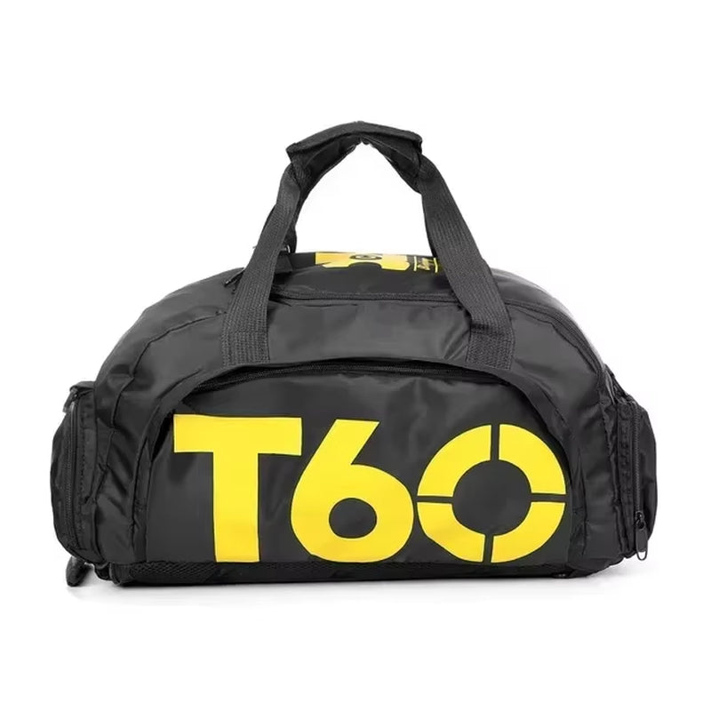 T60 Waterproof Multifunctional Gym and Travel Backpack for Men and Women