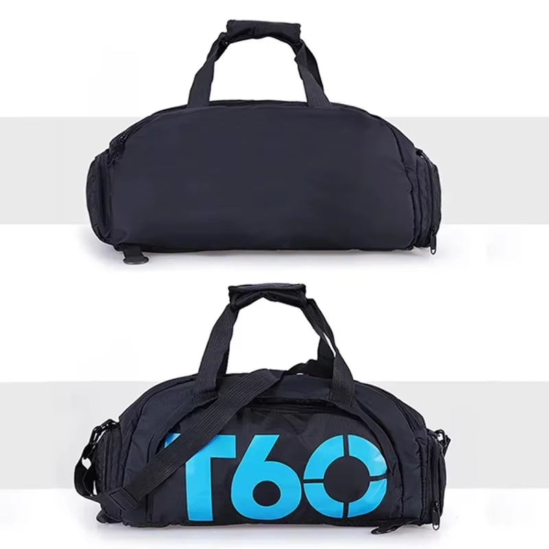 T60 Waterproof Multifunctional Gym and Travel Backpack for Men and Women