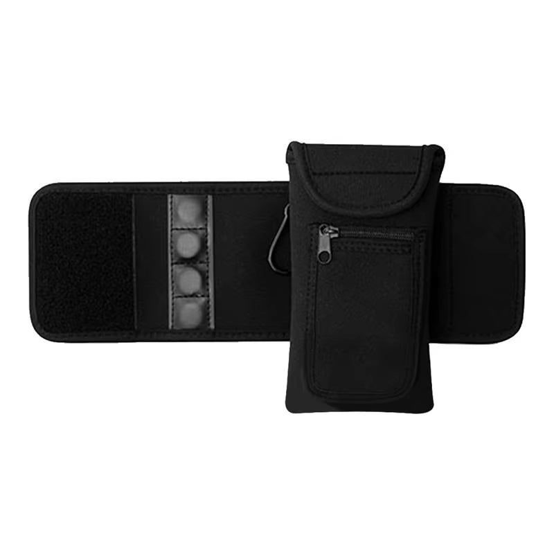 Magnetic Portable Gym Water Bottle Holder with Phone Sling Attachment for Easy Accessibility on Metal Surfaces