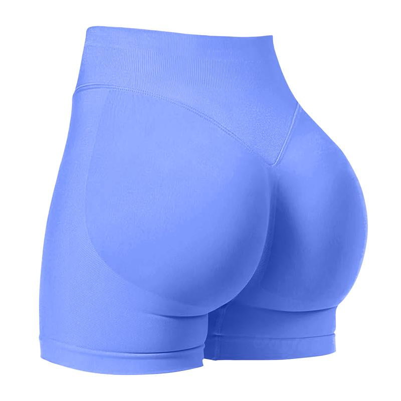 Coral Canton Impact Shorts,High Waisted Butt Lifting,Shaping Curve-Hugging Compression