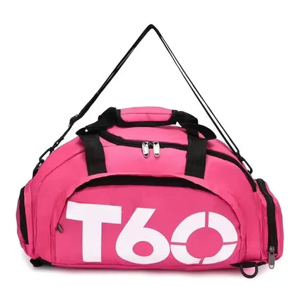 T60 Waterproof Multifunctional Gym and Travel Backpack for Men and Women