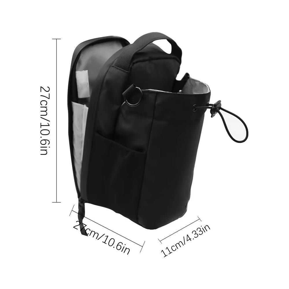 Magnetic Portable Gym Water Bottle Holder with Phone Sling Attachment for Easy Accessibility on Metal Surfaces